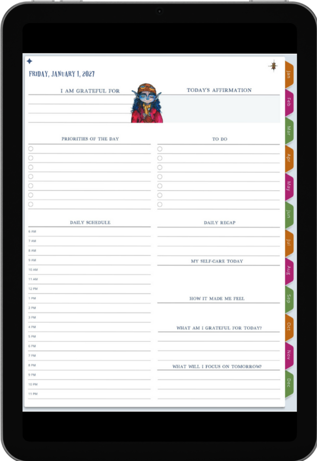 But I Want To Fly! Digital Planner (2026 & 2027)