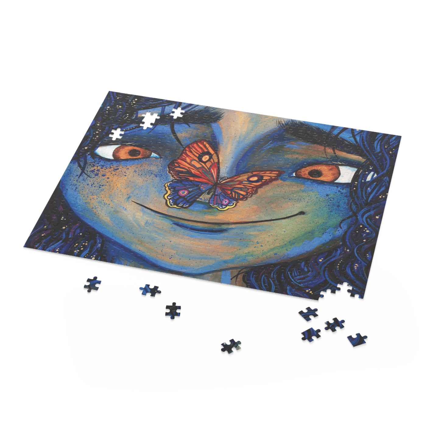 "But I Want To Fly" – Inspirational Puzzle #4 of 13-part series of transformational "Portal Puzzles" from the COVER artwork from the book "But I Want To FLY!" (120/252/500-Piece)