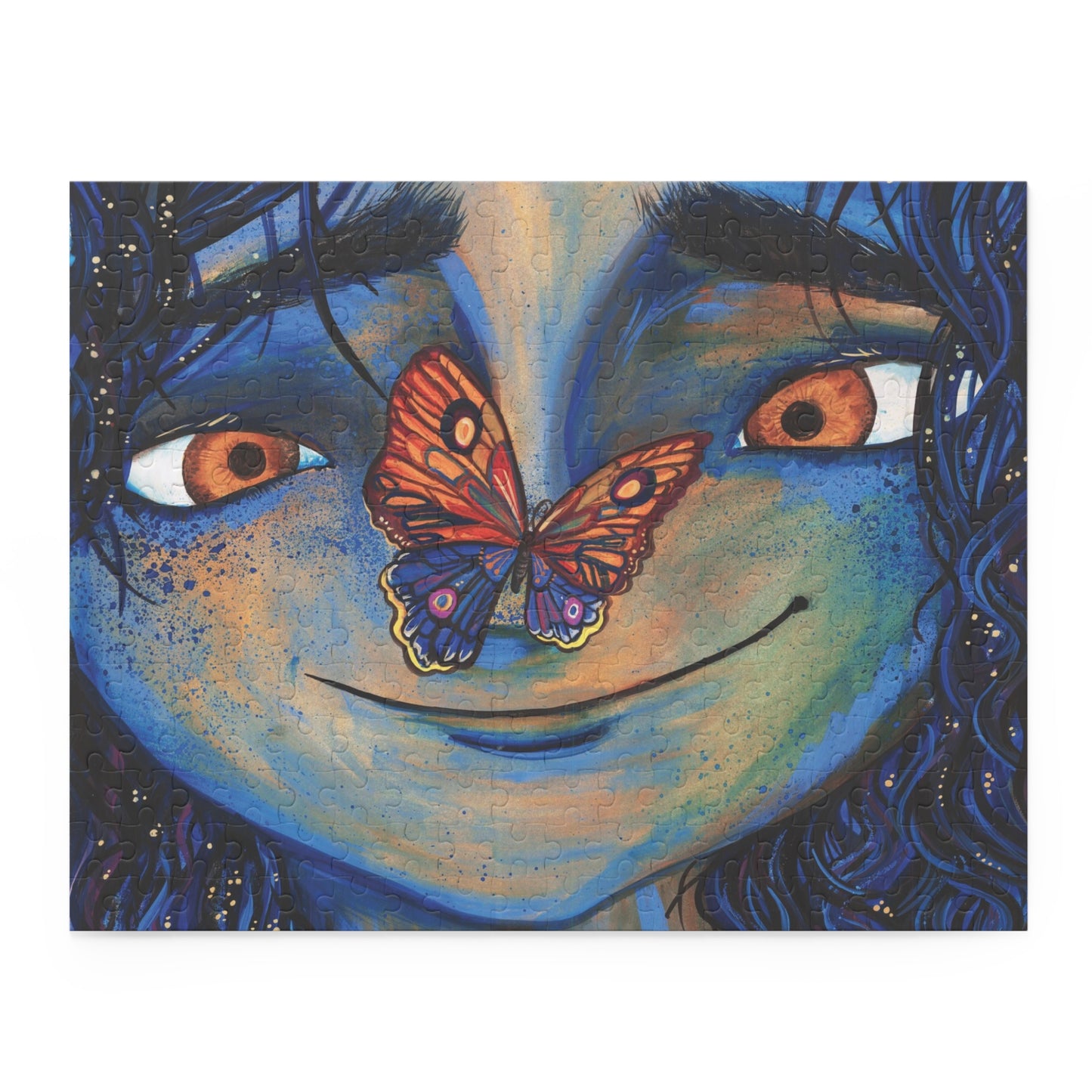 "But I Want To Fly" – Inspirational Puzzle #4 of 13-part series of transformational "Portal Puzzles" from the COVER artwork from the book "But I Want To FLY!" (120/252/500-Piece)