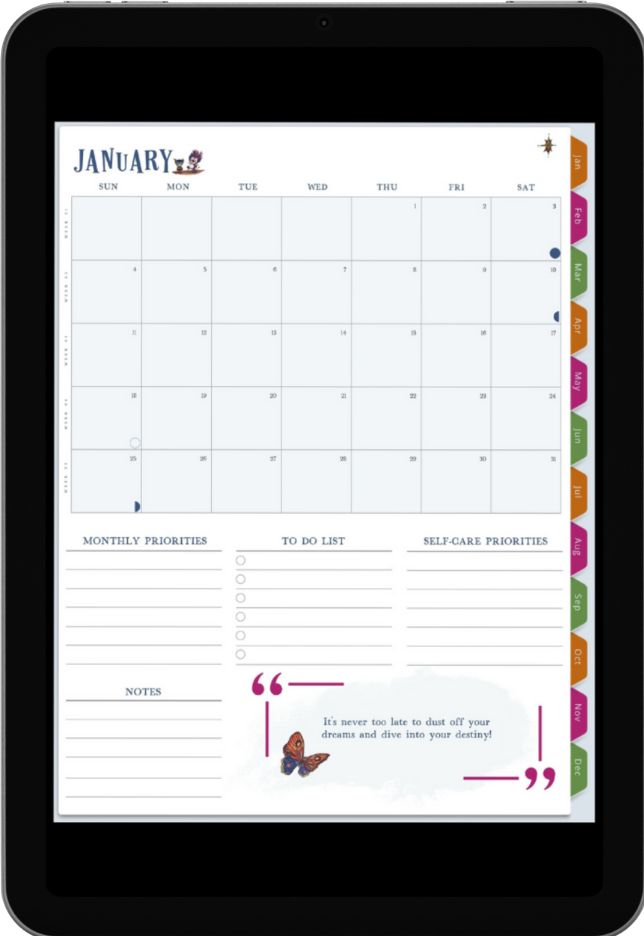 But I Want To Fly! Digital Planner (2026 & 2027)
