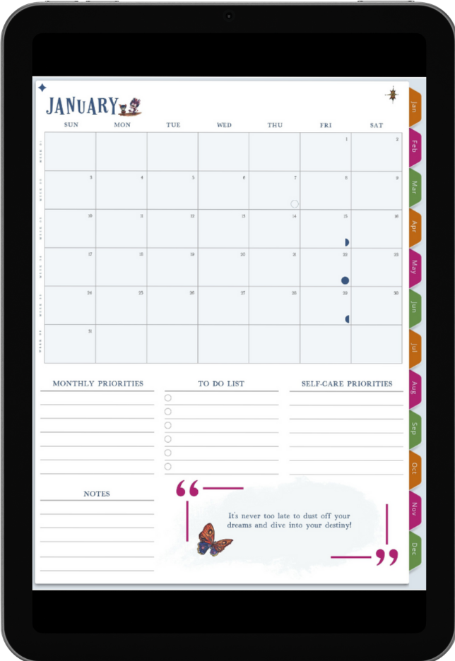 But I Want To Fly! Digital Planner (2026 & 2027)