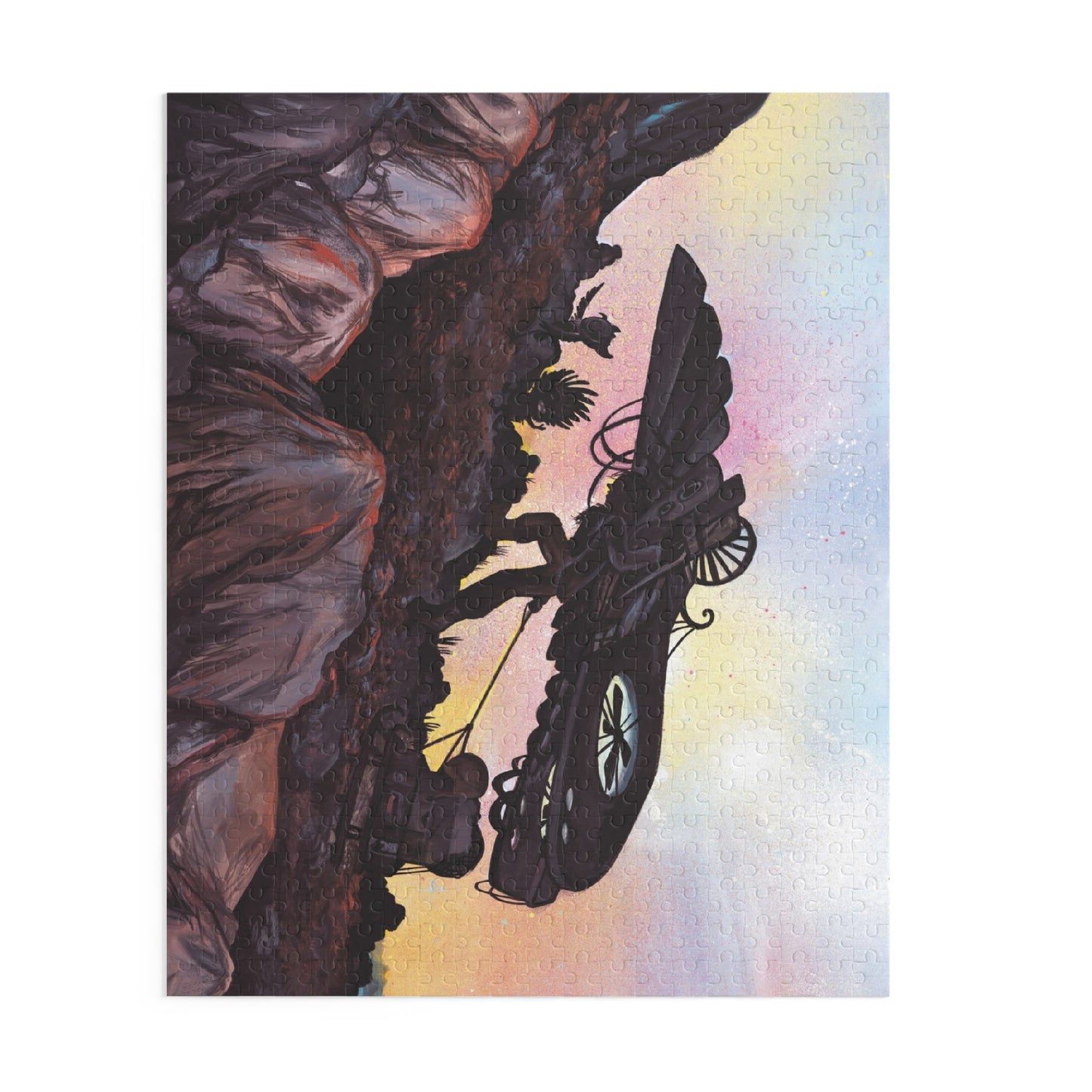 "The Time Is Now. I'm Ready" – Inspirational Puzzle #9 of 13-part series of transformational "Portal Puzzles" made from artwork from the book "But I Want To FLY!" (120/252/500-Piece)