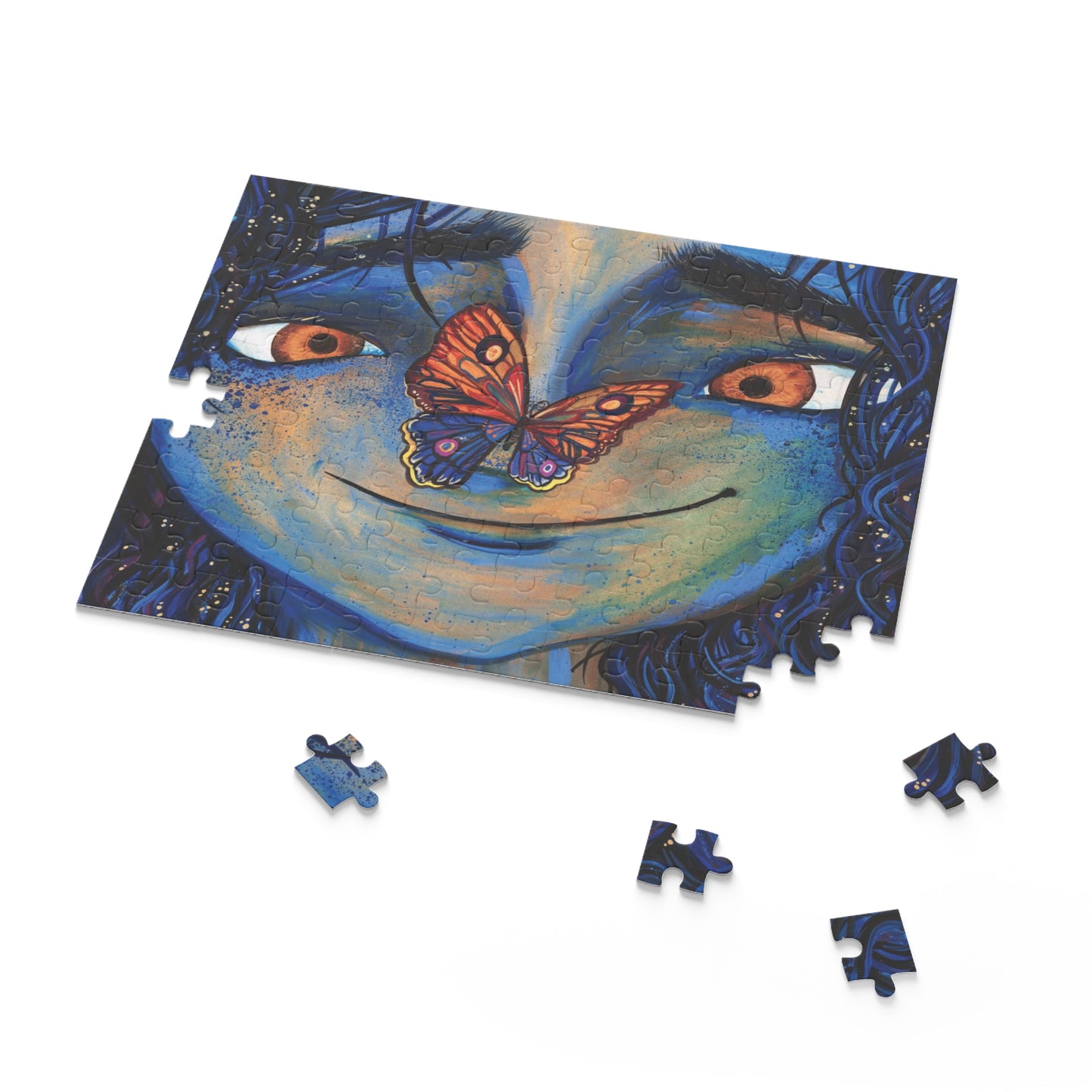 "But I Want To Fly" – Inspirational Puzzle #4 of 13-part series of transformational "Portal Puzzles" from the COVER artwork from the book "But I Want To FLY!" (120/252/500-Piece)