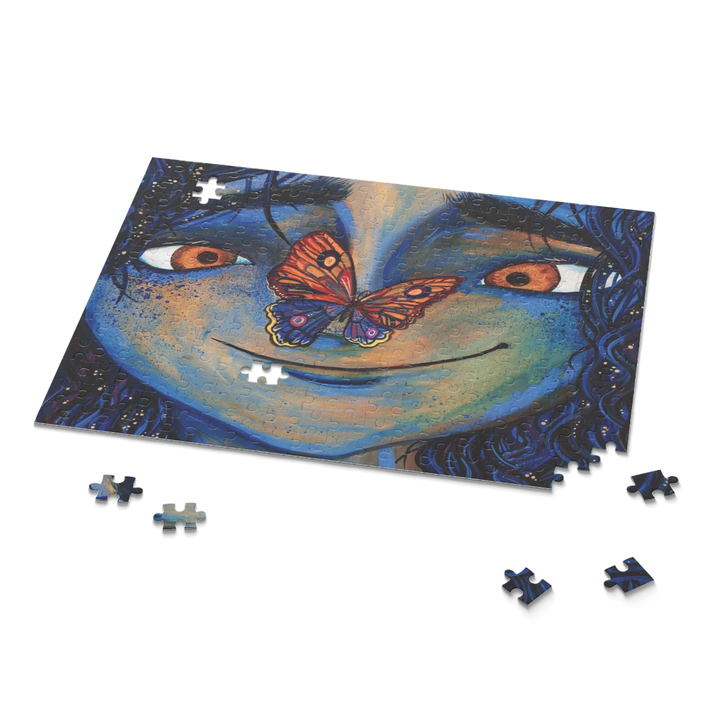 "But I Want To Fly" – Inspirational Puzzle #4 of 13-part series of transformational "Portal Puzzles" from the COVER artwork from the book "But I Want To FLY!" (120/252/500-Piece)